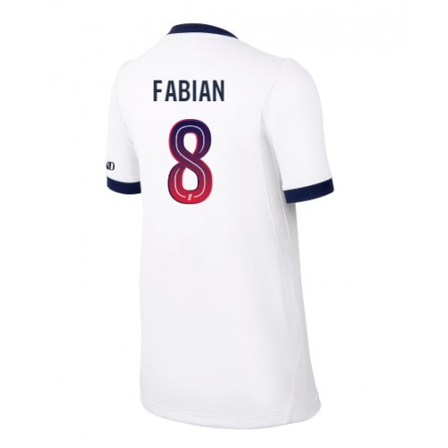 Paris Saint-Germain Fabian Ruiz #8 Vieraspaita Naiset 2026-27 Lyhythihainen